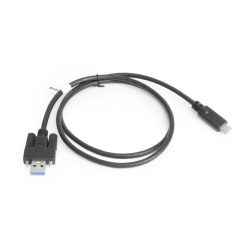 Alternative view of 3ft USB 3.2 Gen 1 Screw-Locking Type-A to C Cable - High-Speed Data Transfer