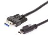 6ft USB 3.2 Gen 1 Screw-Locking Type-A to Single Screw-Locking Type-C Cable