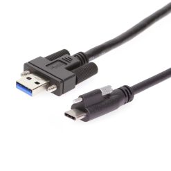 6ft USB 3.2 Gen 1 Screw-Locking Type-A to Single Screw-Locking Type-C Cable