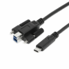 6ft USB 3.2 Gen 1 Screw-Locking Type-B to Type-C Cable