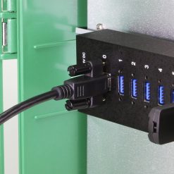 6ft USB 3.2 Gen 1 Screw-Locking Type-B to Type-C Cable - Image 3