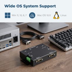 2-Port Industrial USB 2.0 to RS-422 / 485 Optical Isolated Adapter - Image 5