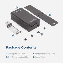 Single Port Managed USB-C to C 3.2 Gen 1 Adapter w/ ESD Surge Protection and Software On/Off Control - Image 7