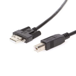 3ft USB 2.0 Screw-Locking Type-A to B Cable