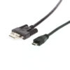 6ft USB 2.0 Screw-Locking Type-A to Micro-B Cable